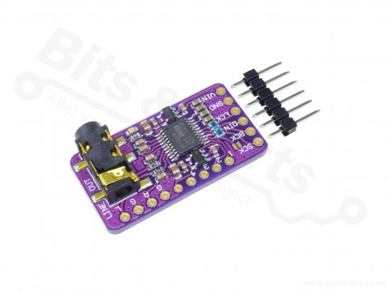 Audiodecoder Stereo DAC I2S - PCM5102 